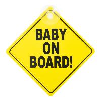 Personnalisation - Decoration Vehicule Panneau Baby On Board