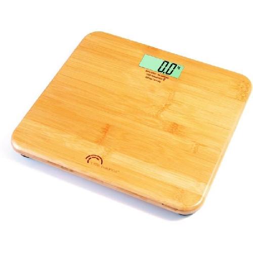 Pese-personne - Impedancemetre - Balance Pese-personne - LITTLE BALANCE - 8745 - USB-réparable - 150 kg / 100 g - My bamboo