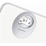 Pese-personne - Impedancemetre - Balance Pese-personne mecanique - TERRAILLON - T61 White - Plateau en metal - Capacite 120 kg