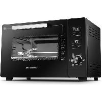 Petit Appareil De Cuisson BRANDT - FC406MHB - Mini four 40L - Dimensions plat : 29*38 cm - Réglage de la température: 40 ? a 220 ?