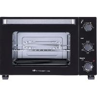 Petit Appareil De Cuisson CONTINENTAL EDISON CEMF35B4 - Minifour électrique 35L noir - 1500W - Rotissoire. Convection naturelle