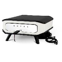 Petit Appareil De Cuisson Four a pizza electrique - COZZE - 2200 W - 60.5 x 60.5 x 30.5 cm - Noir - Blanc