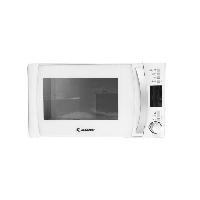 Petit Appareil De Cuisson Micro-ondes Candy Timeless CMXW20DW 700W 20L Digital Blanc - Fonction Decongelation - 5 Niveaux de Puissance - 10 Menus Auto