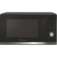 Petit Appareil De Cuisson Micro-ondes Gril Candy Essenza - CMXG30DS - 900W - 30L - Argent - Fonction Decongelation - 5 Niveaux de Puissance - 10 Menus Auto