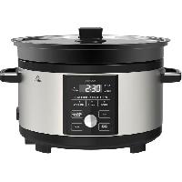 Petit Appareil De Cuisson Mijoteuse - SENCOR - SPR 5520SS - 5.5 L - Gris / Noir