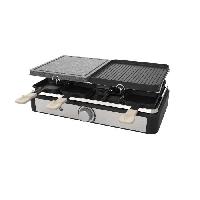 Petit Appareil De Cuisson Raclette - Grill - FAGOR - FGRG8 - 8 personnes - Pierre de Cuisson - 1400W - Thermostat reglable