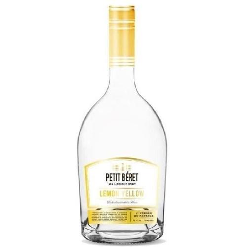 Liqueur Petit Béret - Lemon Yellow - Liqueur de citron sans alcool - 75 cl