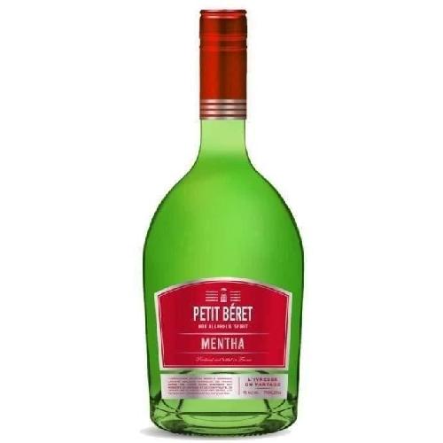 Liqueur Petit Béret - Mentha - Liqueur de menthe sans alcool - 75 cl