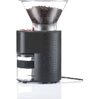 Petit Dejeuner - Cafe Broyeur a cafe electrique - BODUM - BISTRO 10903-01EURO-3 - Meule inox