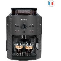 Petit Dejeuner - Cafe Machine a café a grain KRUPS EA810B70 Essential - Broyeur intégré - 15 bars - Noir