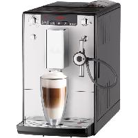 Petit Dejeuner - Cafe Machine a café expresso avec broyeur MELITTA Solo & Perfect Milk E957-203 - Argent - 15 bars - 1400 Watts
