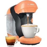 Petit Dejeuner - Cafe Machine a café multi-boissons automatique - BOSCH TASSIMO TAS11 STYLE - Peche - Espresso - 15 bar