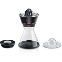 Petit Dejeuner - Cafe Presse-agrumes - BOSCH - MCP72GPB VitaStyle Citro - Noir - inox brosse - 40 W - LED - recipient verre 1 L - cone universel