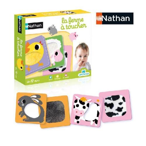 Jeu D'apprentissage PETIT NATHAN - La Ferme a Toucher