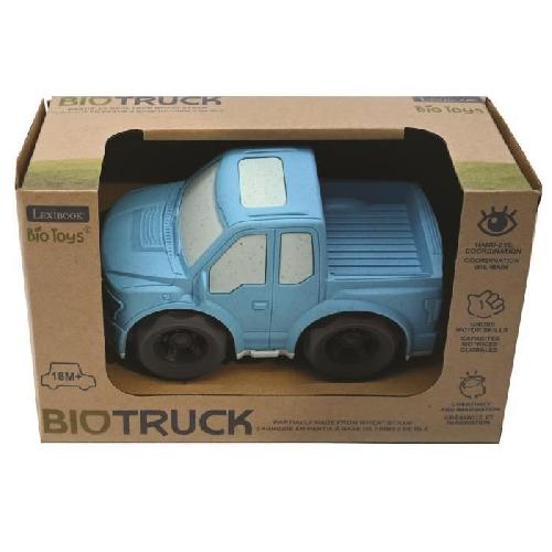 Vehicule Miniature Assemble - Engin Terrestre Miniature Assemble Petite voiture - LEXIBOOK - Pick-up bleu - Fibres de ble recyclables - Pour bebe de 18 mois et plus