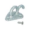 Petites Pieces Detachees De Remorque Crochets De Fixation Metal Avec ?illet X 4 Pour Remorque Carpoint