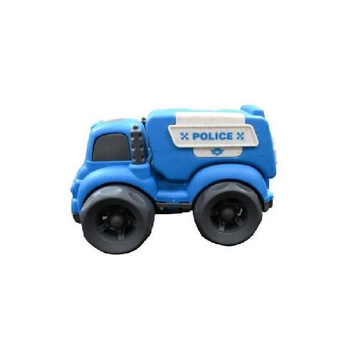 Vehicule Miniature Assemble - Engin Terrestre Miniature Assemble Petites Voitures - LEXIBOOK - Mini police+camion pompier - Rouge et bleu - Extérieur - Bébé