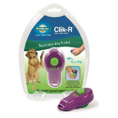 PetSafe - Clik-R. clicker pour l'education des chiens. avec Instructions d'Entrainements - pour Chiots a partir de 8 semaines