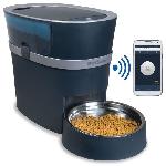 PetSafe - Distributeur de Croquettes Automatique Connecté Smart Feed pour Chien/Chat. avec minuterie. bol en acier inoxydable. 5.7