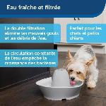 Fontaine A Eau PetSafe - Fontaine en Céramique StreamSide pour Animaux de Compagnie 1.8 L - idéal pour chat et petit chien.Silencieuse. eau