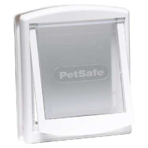 Chatiere - Trappe - Porte PetSafe Porte a 2 Voies pour Chiens 715 Petit Blanc Chatiere pour Chiens 411395