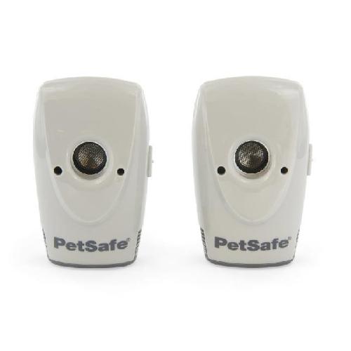 PetSafe - Systeme Anti-Aboiement Interieur a Ultrasons pour Chien - 2 Dispositifs Sans Collier. 8m de portee. Automatique