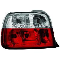 Phares - Feux - Repetiteur Lateral - Clignotants - Centrale Clignotante -  Bloc Feu Arriere - Optique De Phare - Eclairage De Pl 2 Feux Tuning EVO Light Adaptables compatible avec BMW E36 Compact 92-98 - Rouge Cristal