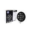Phares - Feux - Repetiteur Lateral - Clignotants - Centrale Clignotante -  Bloc Feu Arriere - Optique De Phare - Eclairage De Pl Projecteur Longue Portee Led Cree Rond - 72W 12-32V Noir 230Mm