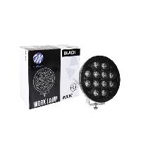 Phares - Feux - Repetiteur Lateral - Clignotants - Centrale Clignotante -  Bloc Feu Arriere - Optique De Phare - Eclairage De Pl Projecteur Longue Portee Led Cree Rond - 72W 12-32V Noir 230Mm