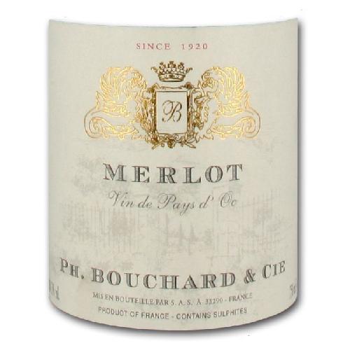 Vin Rouge Philippe Bouchard Merlot - Vin rouge du Languedoc Roussillon