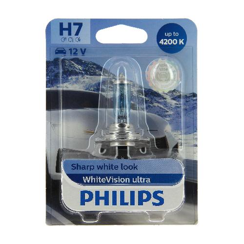 Ampoules H7 12V PHILIPS 1 H7 WhiteV ultra