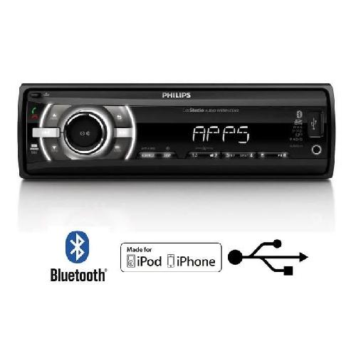 Autoradios PHILIPS CE162 Autoradio AppsControl Bluetooth - AUR -