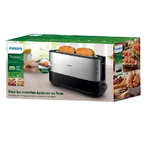 Grille-pain - Toaster PHILIPS HD2692/90 Grille-pain Viva Collection - Noir
