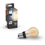 Philips Hue White Ambiance. ampoule LED connectee Filament E27. compatible Bluetooth. fonctionne avec Alexa. Google et Homekit