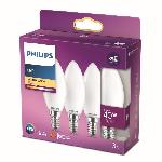 Ampoule Intelligente Philips. pack de 3 ampoules E27 LED 40W. blanc chaud