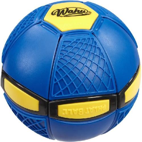 Balle - Boule - Ballon Phlat Ball Junior Blue - Jeu d'exterieur - GOLIATH - Disque qui se transforme en balle