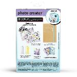 Jeu De Coloriage - Dessin - Pochoir PHOTO CREATOR - Coffret Album Photo pour appareil photo a impression instantanée - Compatible Photo Creator - CLK 007 - Canal Toys