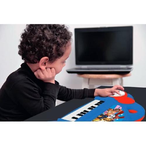 Imitation Instrument Musique Piano électronique pour enfants La Pat' Patrouille avec effets lumineux