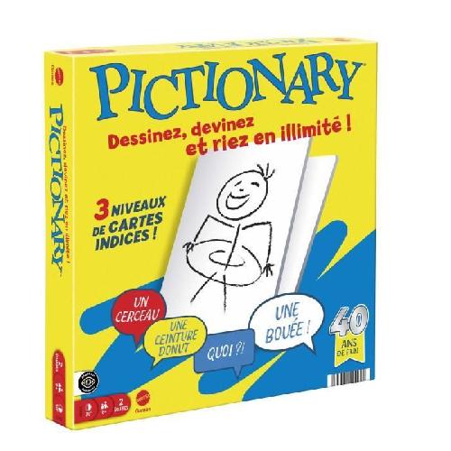 Jeu De Societe - Jeu De Plateau Pictionary-Jeu De Société Familial Pour Enfants Et Adultes - 8 ans+- JDX98