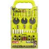 Piece Detachee Machine Outil RYOBI - Kit de 155 accessoires pour mini-outils - RAKRT155