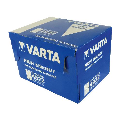 Piles Pile 6LR61 9V x10