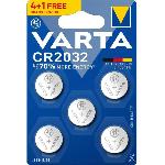 Pile Cr2032 Varta X4 +1 Offert x10