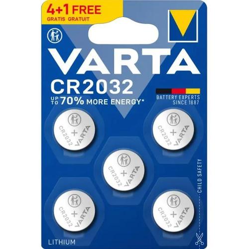 Piles Pile Cr2032 Varta X4 +1 Offert x10