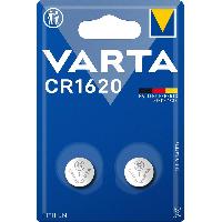 Pile - Lampe Electrique Pile Cr1620 Varta X 2 Lithium 3v