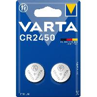 Pile - Lampe Electrique Pile Cr2450 Varta X 2 Lithium 3v x10