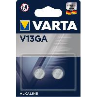 Pile - Lampe Electrique VARTA Pack de 2 piles electroniques V13GA -LR44- 1.5V x10
