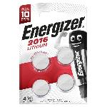 Piles Piles bouton Energizer Ultimate Lithium 2016. pack de 4