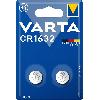 Piles Pile Cr1632 Varta X 2 Lithium 3v x10