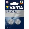 Piles VARTA Pack de 2 piles electroniques Lithium CR2032 3V x10