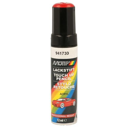 Peinture Auto Pinceau Retouche 941730 Rouge Brillant Motip Touch Up 12 Ml